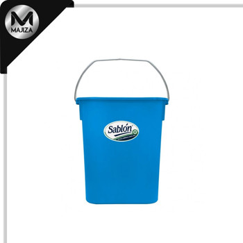 Producto - 8306AZ CUBETA RECTANGULAR 3.8L AZUL