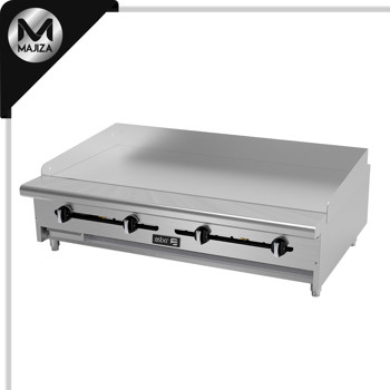 Producto - AEMG-48-H - PLANCHA LISA A GAS CON PLACA DE 3/4" CON GAS NATURAL