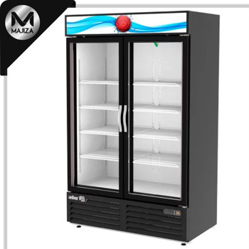 Producto - ARMD-37 HC REFRIGERADOR 2 CUERPOS CON DISPLAY MERCHANDISER LINE - 2 PUERTAS DE CRISTAL