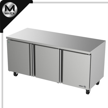 Producto - AUTR-72 HC MESA REFRIGERADA BAJO MOSTRADOR - 3 PUERTAS SOLIDAS. RESPALDO/LAMBRIN OPCIONAL CON COSTO