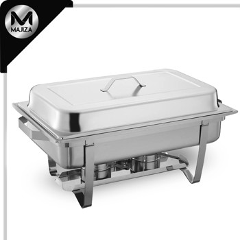Producto - Chafer rectangular económico fabricado en AI 31.5x56 cm
