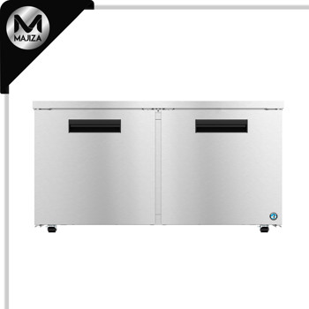 Producto - UF60B-LP01, congelador de perfil bajo, dos secciones debajo del mostrador