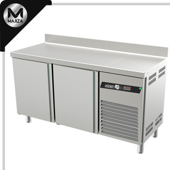 Producto - ASTF-60 HC MESA REFRIGERADA PARA CONSERVACION DE CONGELADOS DE TRABAJO - 600 MM. DE PROFUND. - RESPALDO/LAMBRIN DE 100 MM. DE ALTURA