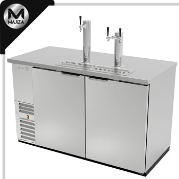 Producto - ADDC-58-S HC DISPENSADOR REFRIGERADO EN A.I. - 2 PUERTAS SOLIDAS - 2 TORRES - 3 DISP. - CERRADURAS EN PUERTAS + LUZ INT.