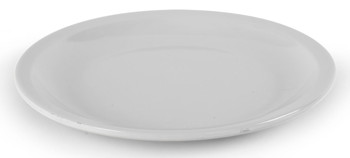 Producto - PLATO DE MELAMINA DIAMETRO DE 16 CMS,COLOR BLANCO