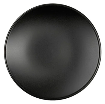 Producto - PLATO TRINCHE 27 CM CHENA NEGRO MATE