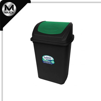 Producto - 8456VD CESTO 80L NEGRO BALANCIN FRONTAL