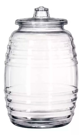 Producto - VITROLERO CON TAPA DE VIDRIO 19L