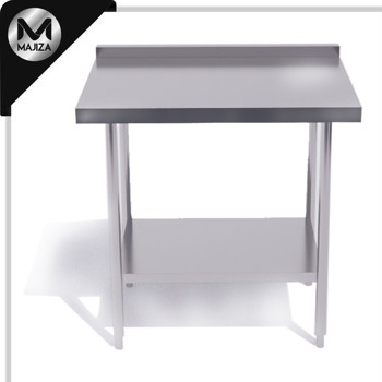 Producto - MESA  DE  TRABAJO CON ENTREPAÑO MARCA MAJIZA MODELO MAJMTE-170-070-304, DE 1.70 x 0.70 x 0.90 MTS 