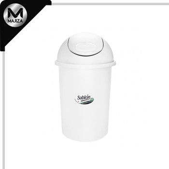 Producto - 8502BL CESTO REDONDO 80L BALANCIN CURVO