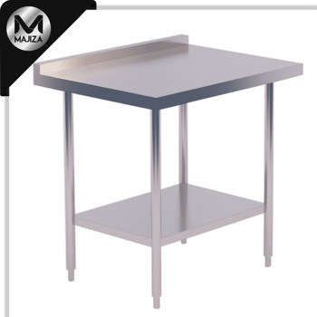 Producto - MESA  DE  TRABAJO CON ENTREPAÑO MARCA MAJIZA MODELO MAJMTE-180-070-304, DE 1.80 x 0.70 x 0.90 MTS
