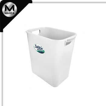 Producto - 8523VID CESTO JUMBO C/ASAS BLANCO C/IMP
