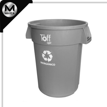 Producto - 9194IN CESTO TOFF 120L GRIS C/IMP