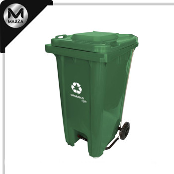 Producto - T8346VD TAPA VERDE CESTO 240L C/ PEDAL