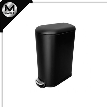 Producto - 715NE CESTO METALICO 40L NEGRO C/PEDAL