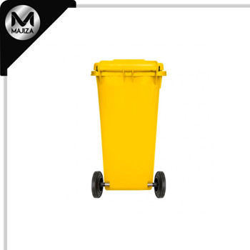 Producto - 8722PET CESTO 120L AMARILO C/PEDAL C/IMP
