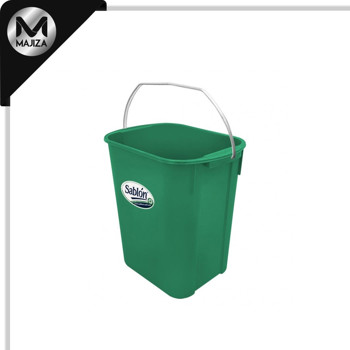 Producto - 8227VD CUBETA RECTANGULAR 19L VERDE