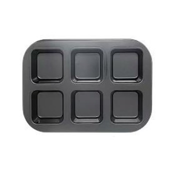 Producto - 77151 MOLDE P/HORNEAR 6 MUFFIN 35.3CMx21.5CMx4CM