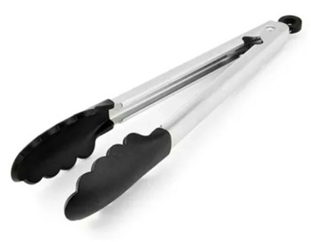 Producto - PINZA ACERO INOX PUNTAS PLASTICA 7IN