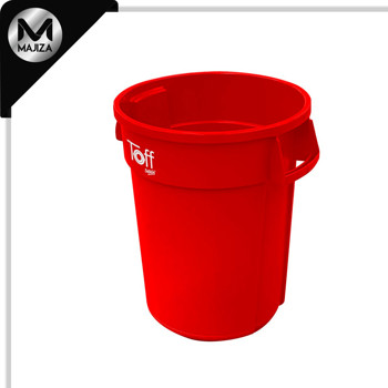 Producto - 9106RPBI CESTO TOFF 120L ROJO C/IMP
