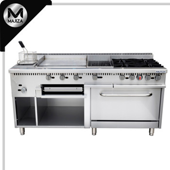 Producto - ESTUFA MIXTA A GAS 6&1 ESTP-M6G