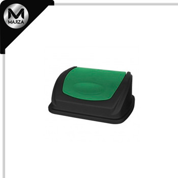 Producto - T8156VD TAPA BAL FRON CESTO CUADR 65/80L NEG/VER