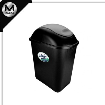 Producto - 8869GO CESTO JUMBO NEGRO S/ASAS TAPA BAL GRISOX