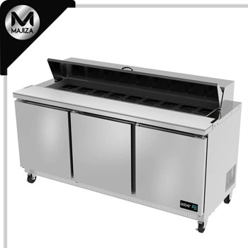 Producto - MESA REFRIG. DE PREP. - ENSALADAS - 4 CAJONES + 1 PUERTA.