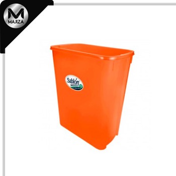 Producto - 8572TTP CESTO 65L S/TAPA NARANJA C/IMP