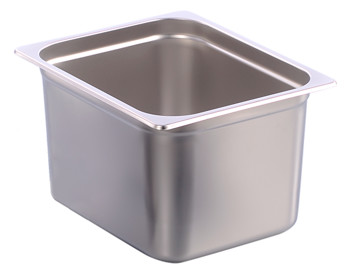 Producto - FUENTE DE ACERO INOXIDABLE MEDIO (32.5x26.5 CM) CON 6 IN DE PROFUNDIDAD (15 CM)