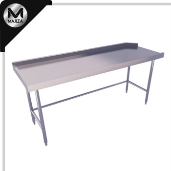 Producto - MESA  PARA RECIBO DE LOZA LIMPIA MARCA MAJIZA MODELO MAJMLL-225-076-304, DE 2.25 x 0.76 x 0.90 MTS