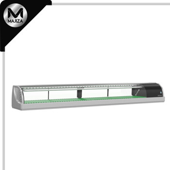 Producto - HNC-180BA-R-SL, refrigerador, vitrina de condensador del lado derecho